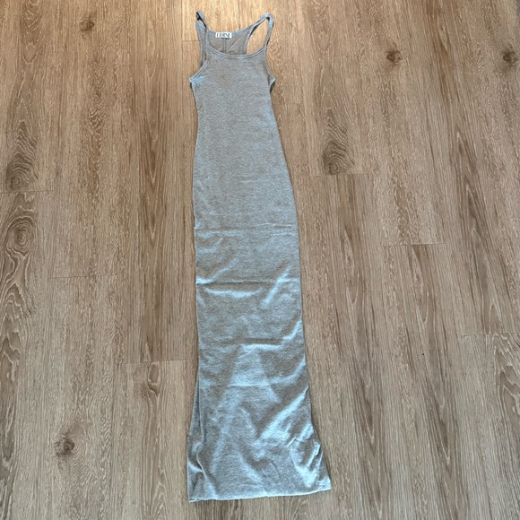 Eterne Dresses & Skirts - ÉTERNE Heather Grey Tank Maxi Dress